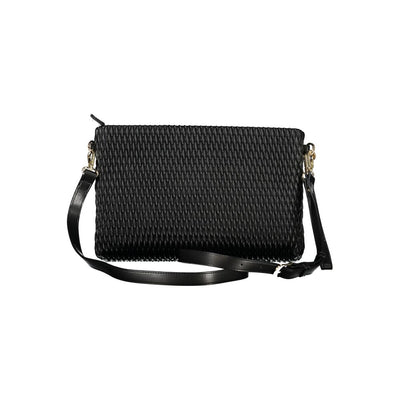 Mario Valentino Schwarze Polyethylen-Handtasche