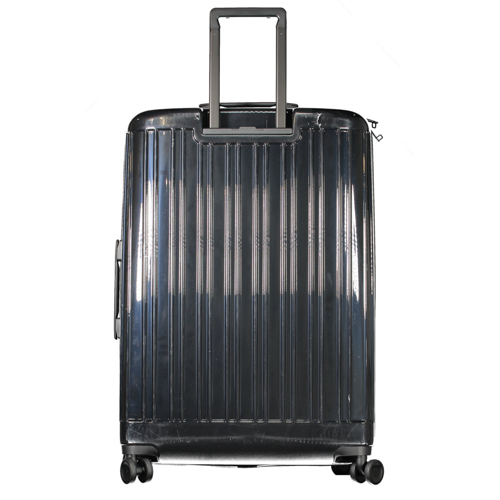 Piquadro Schwarzes Polycarbonat Reisegepäck und Reisen
