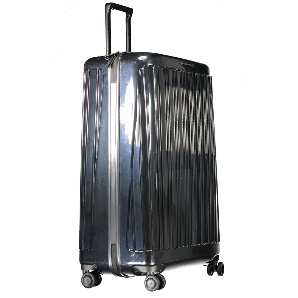 Piquadro Schwarzes Polycarbonat Reisegepäck und Reisen