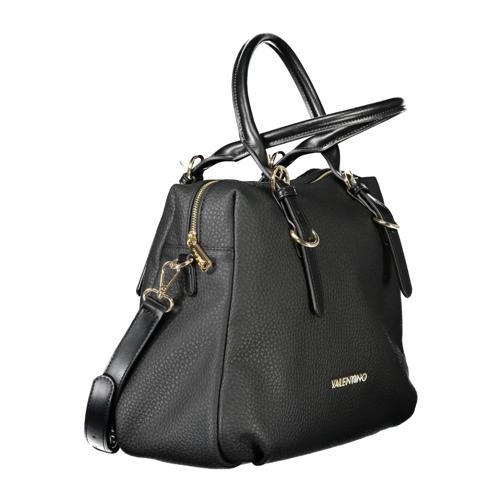 Mario Valentino Schwarze Polyethylen-Handtasche