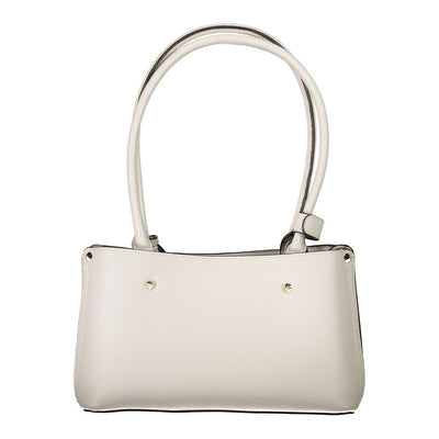 Guess Jeans Graue Polyethylen-Handtasche