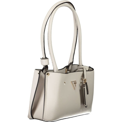 Guess Jeans Graue Polyethylen-Handtasche