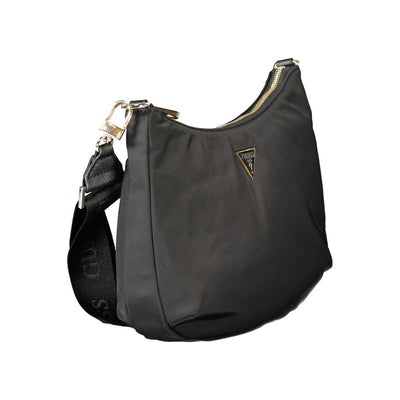 Guess Jeans Schwarze Polyester Handtasche