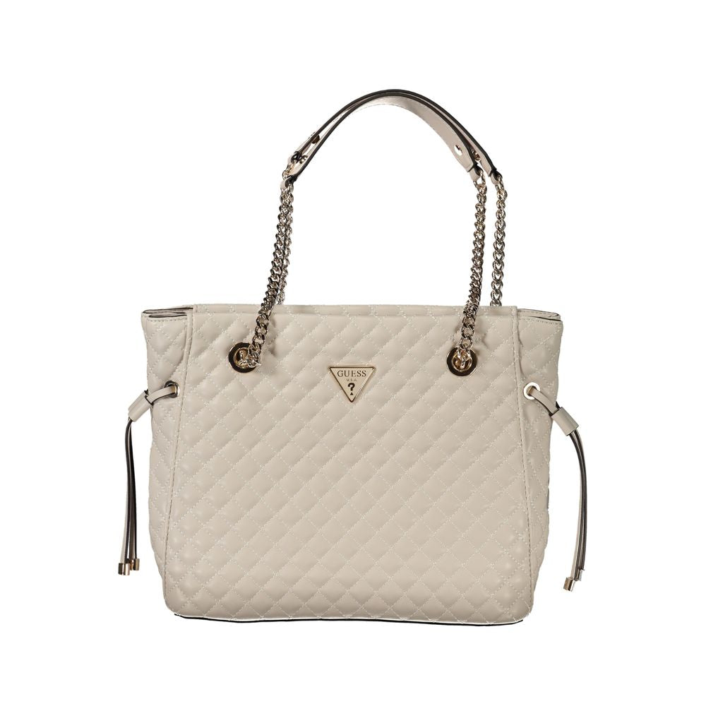 Guess Jeans Rosa Polyethylen-Handtasche