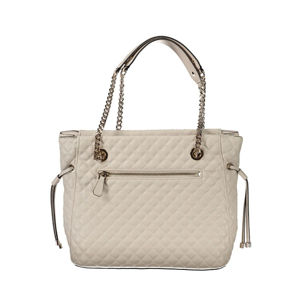 Guess Jeans Rosa Polyethylen-Handtasche