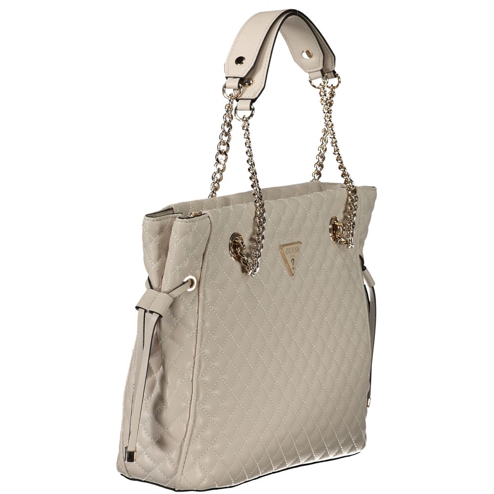 Guess Jeans Rosa Polyethylen-Handtasche