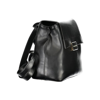 Mario Valentino Schwarzer Polyethylen-Rucksack