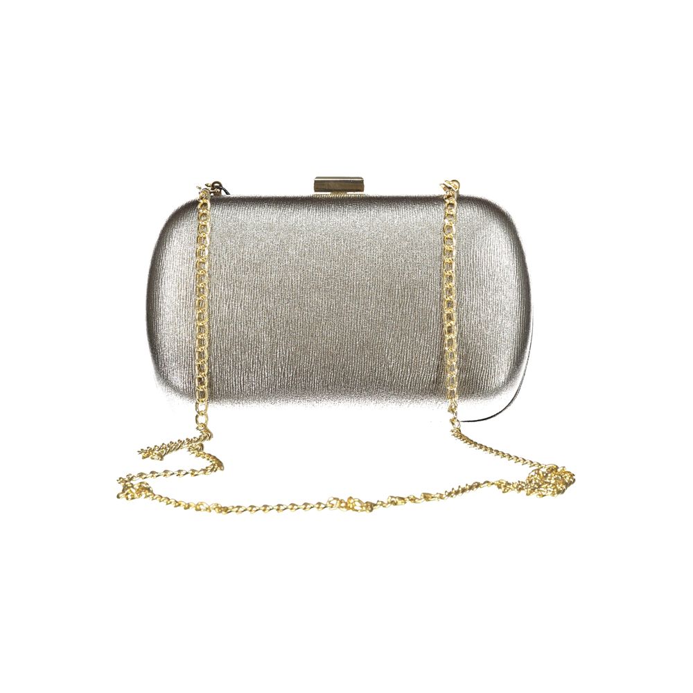 Mario Valentino Graue Polyethylen-Handtasche