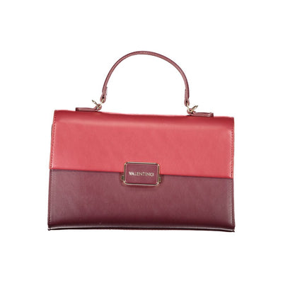 Mario Valentino Rote Polyethylen-Handtasche