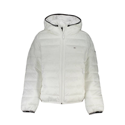 Tommy Hilfiger Weiße Polyesterjacken &amp