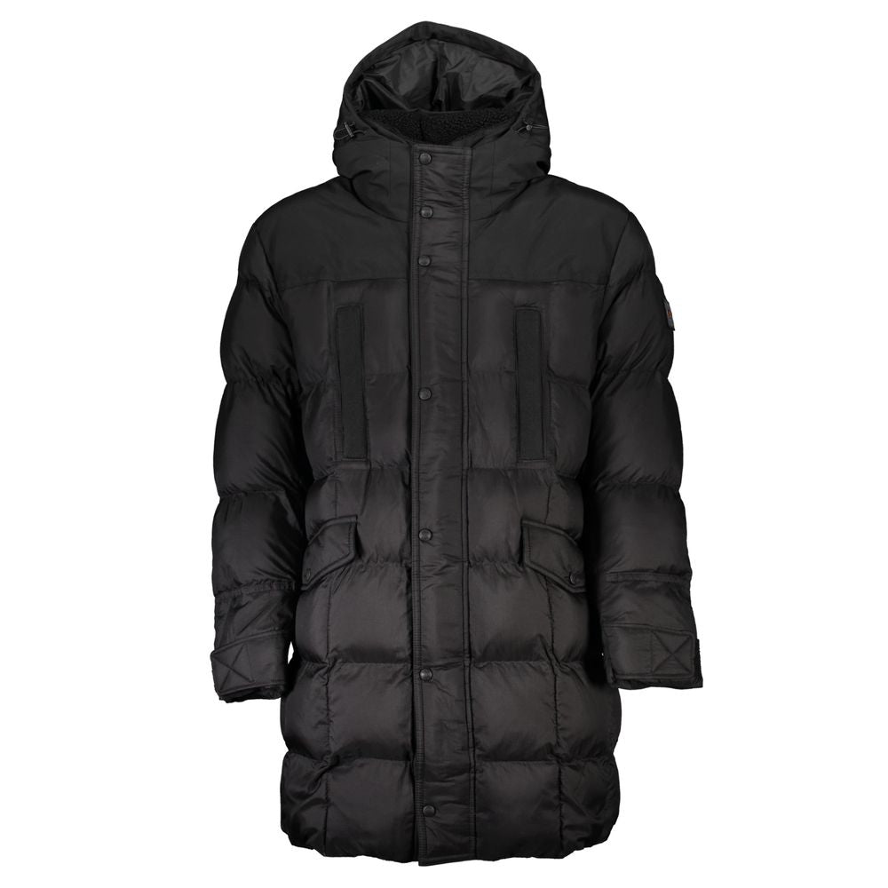 Hugo Boss Schwarze Polyamid-Jacke