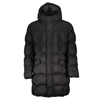 Hugo Boss Schwarze Polyamid-Jacke