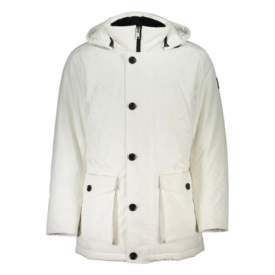 Hugo Boss Weiße Elastan-Jacke