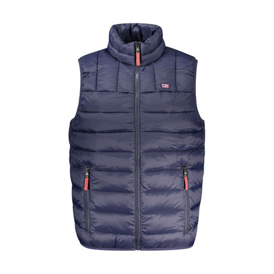 Norway 1963 Blaue Polyamid-Jacke