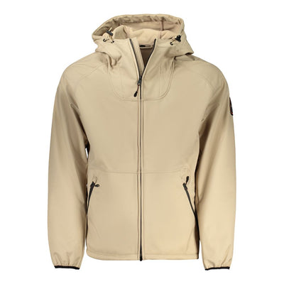 Napapijri Beigefarbene Polyesterjacke