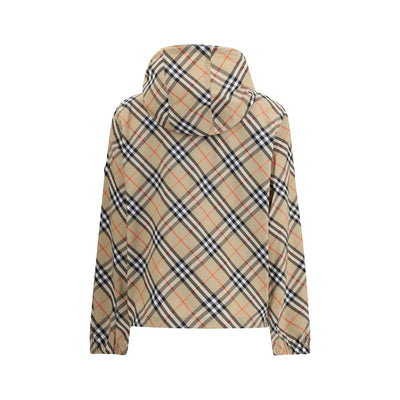 Burberry Archivio Check wasserdichte Jacke
