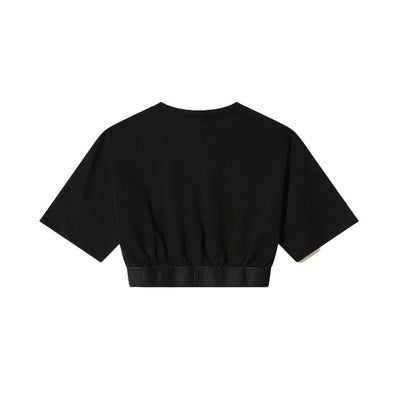 Comme Des Fuckdown Schwarze Baumwoll-Oberteile &amp