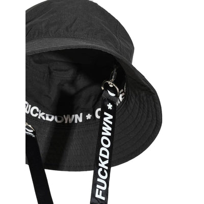 Comme Des Fuckdown Schwarze Polyesterhüte &amp