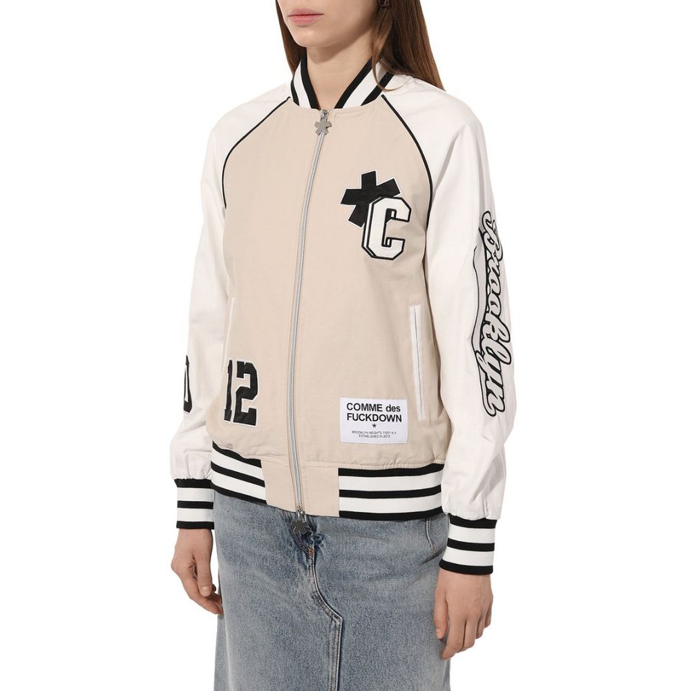 Comme Des Fuckdown Beige Baumwolle Jacken &amp