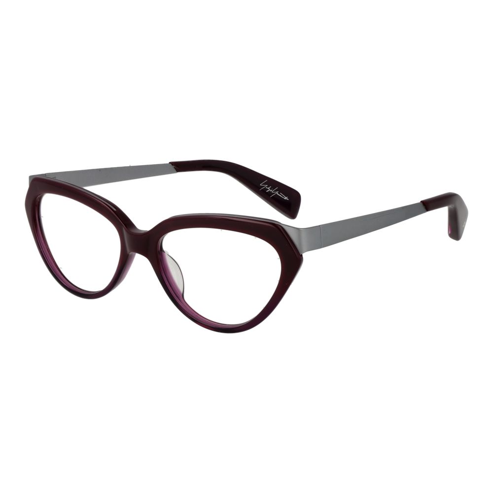 Yohji Yamamoto Lila optische Unisex-Fassungen