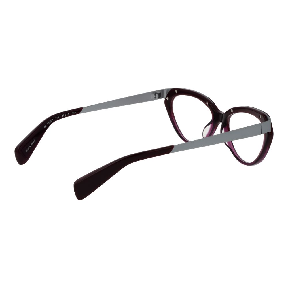 Yohji Yamamoto Lila optische Unisex-Fassungen