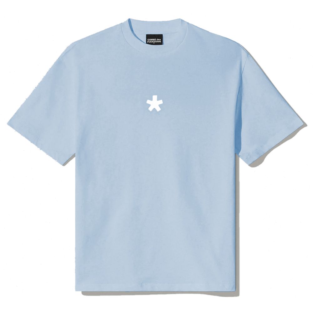 Comme Des Fuckdown Blaue Baumwoll-Oberteile &amp