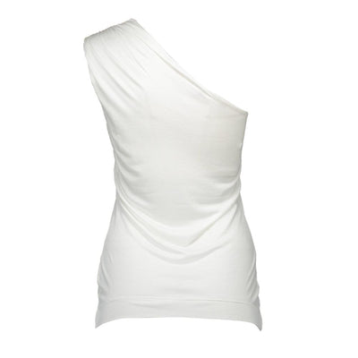 Love Moschino Weißes Elastan Oberteile &amp