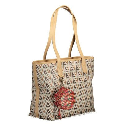 Mario Valentino Beige Polyethylen Handtasche