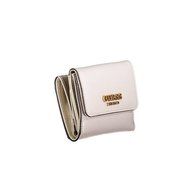 Guess Jeans Portemonnaie aus rosa Polyethylen