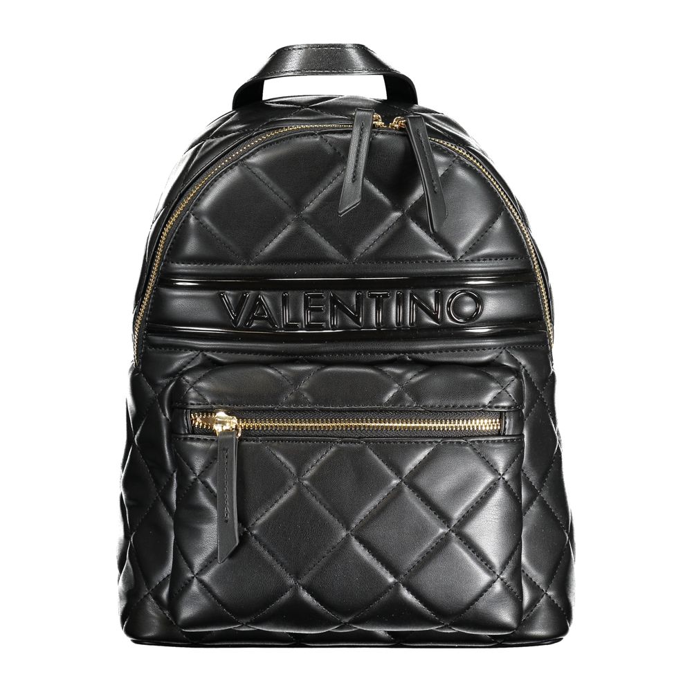 Mario Valentino Schwarzer Polyethylen-Rucksack