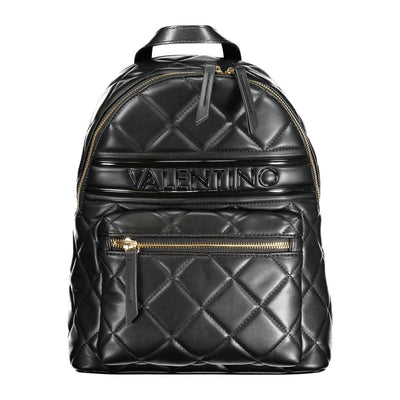 Mario Valentino Schwarzer Polyethylen-Rucksack