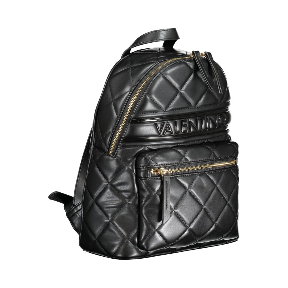 Mario Valentino Schwarzer Polyethylen-Rucksack
