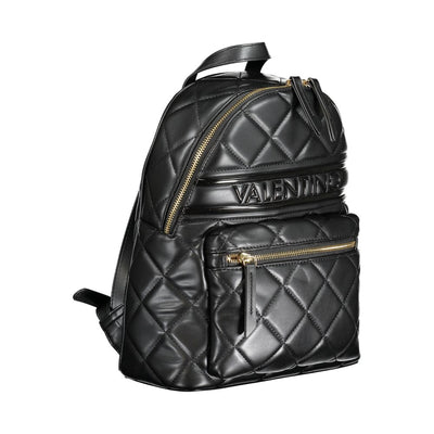 Mario Valentino Schwarzer Polyethylen-Rucksack
