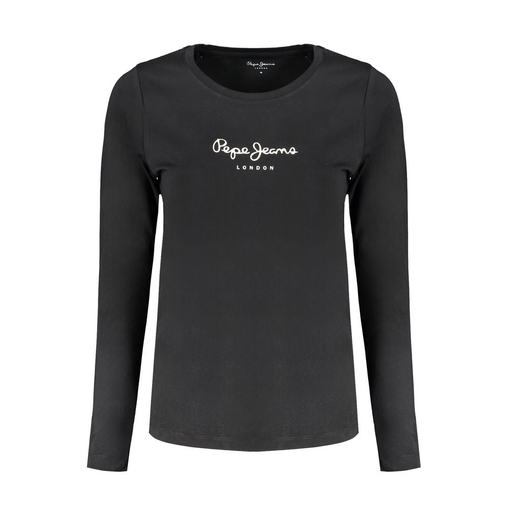 Pepe Jeans Schwarze Baumwoll-Oberteile &amp