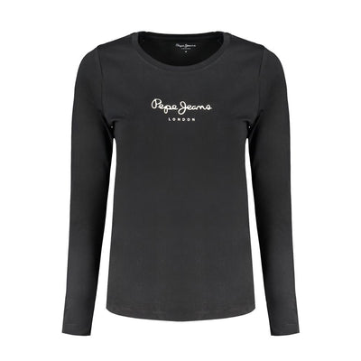 Pepe Jeans Schwarze Baumwoll-Oberteile &amp