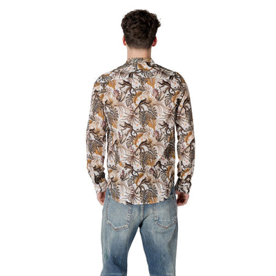 Gianni Lupo Multicolor Baumwollhemd