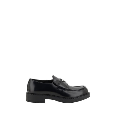 Prada Leder-Halbschuhe