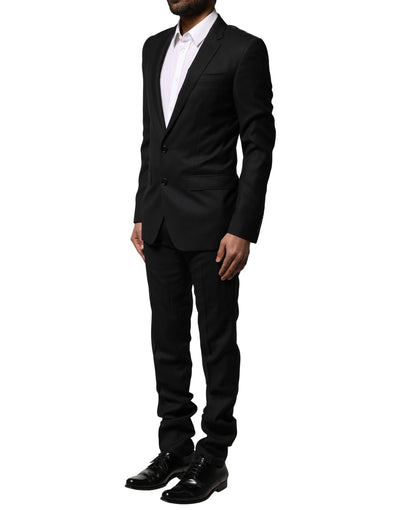 Dolce & Gabbana Blauer MARTINI Anzug aus Wolle (2 Teile)