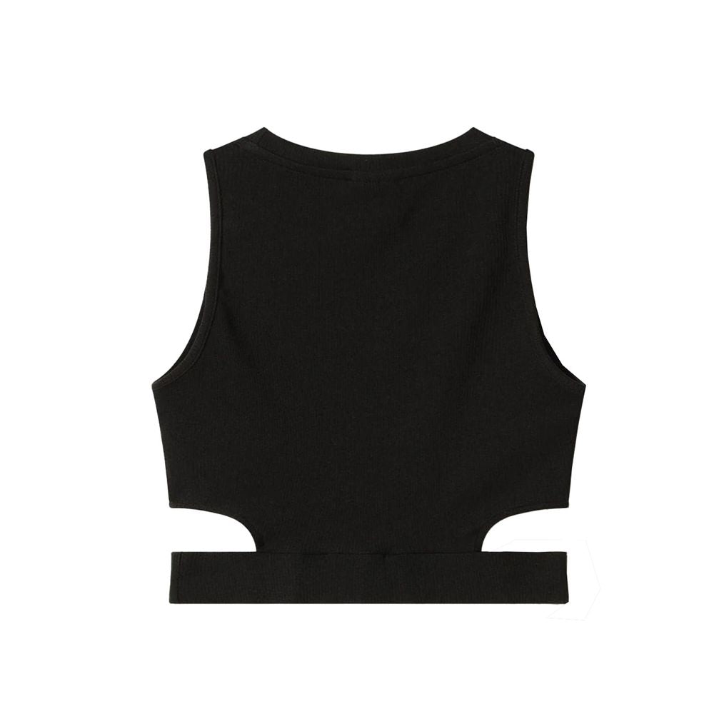 Comme Des Fuckdown Schwarze Baumwoll-Oberteile &amp
