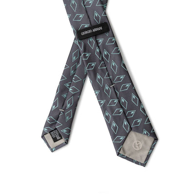 Giorgio Armani Graue Seidenkrawatten &amp