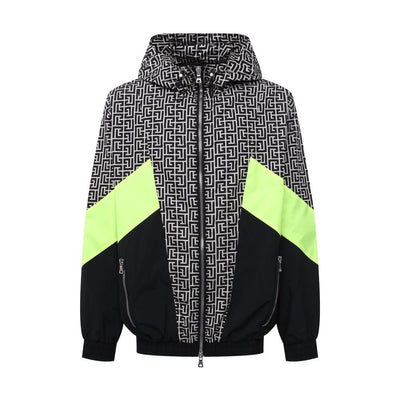 Balmain Multicolor Nylon Jacke
