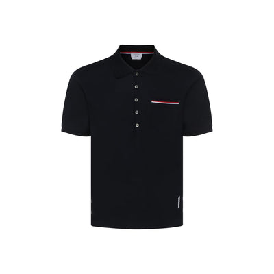 Thom Browne Polohemd mit kurzen Ärmeln