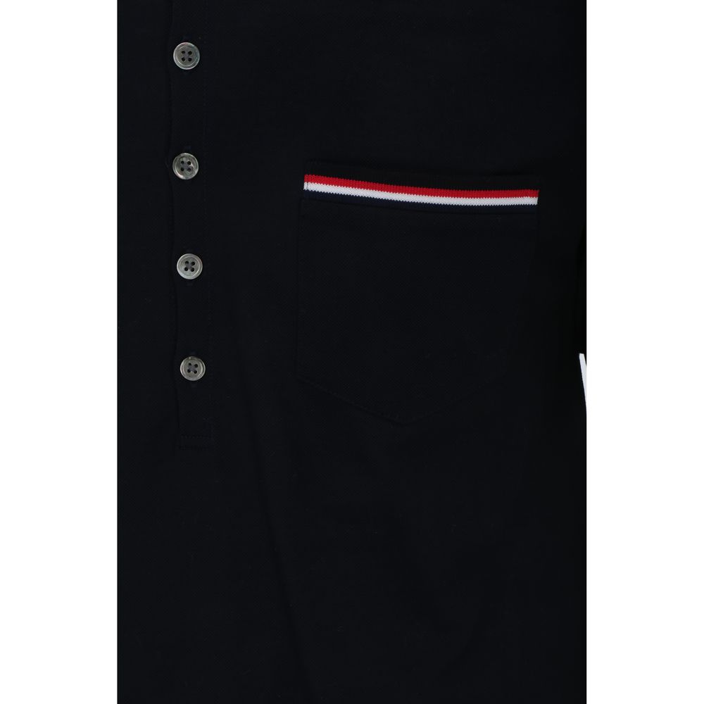 Thom Browne Polohemd mit kurzen Ärmeln