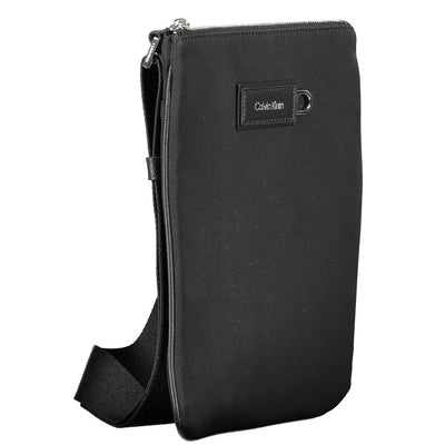 Calvin Klein Schwarze Polyester-Umhängetasche