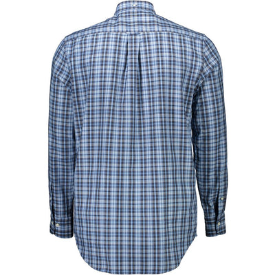 Gant Blaues Baumwollhemd