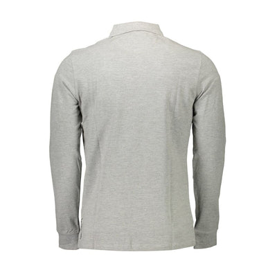 U.S. POLO ASSN. Graues Baumwoll-Poloshirt
