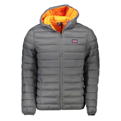 Norway 1963 Graue Polyamid-Jacke