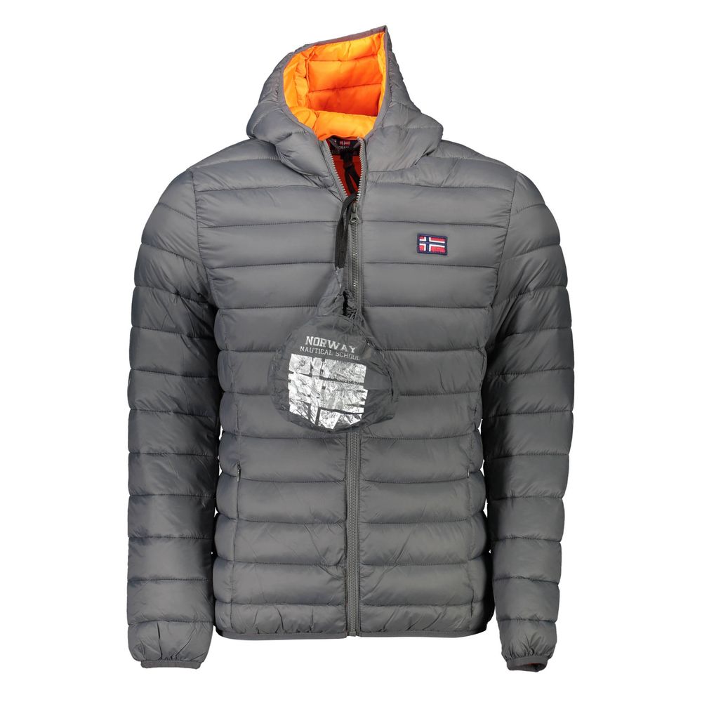 Norway 1963 Graue Polyamid-Jacke