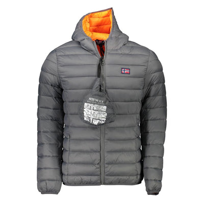 Norway 1963 Graue Polyamid-Jacke