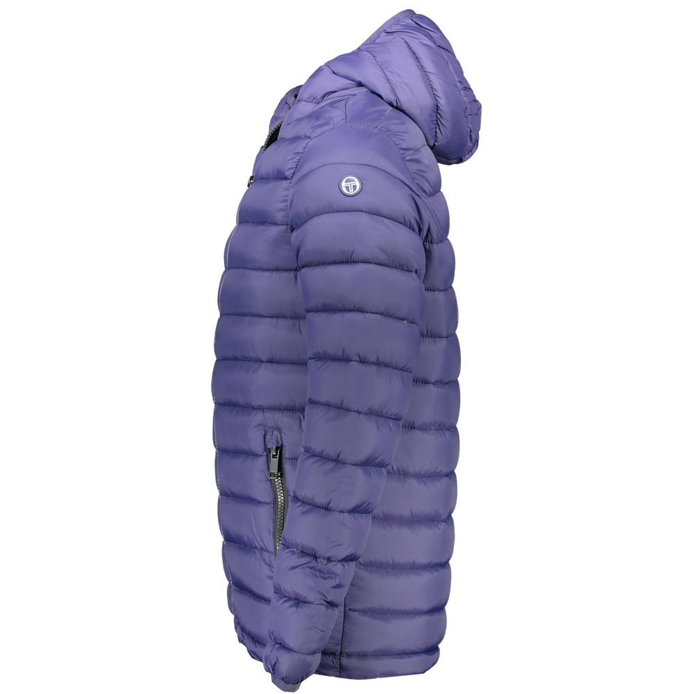 Sergio Tacchini Blaue Polyester-Jacke